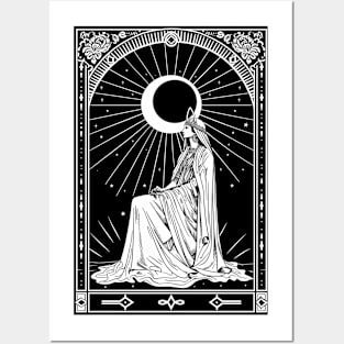 Moon Goddess Posters and Art